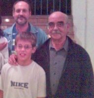 JAL con Jorge de niño