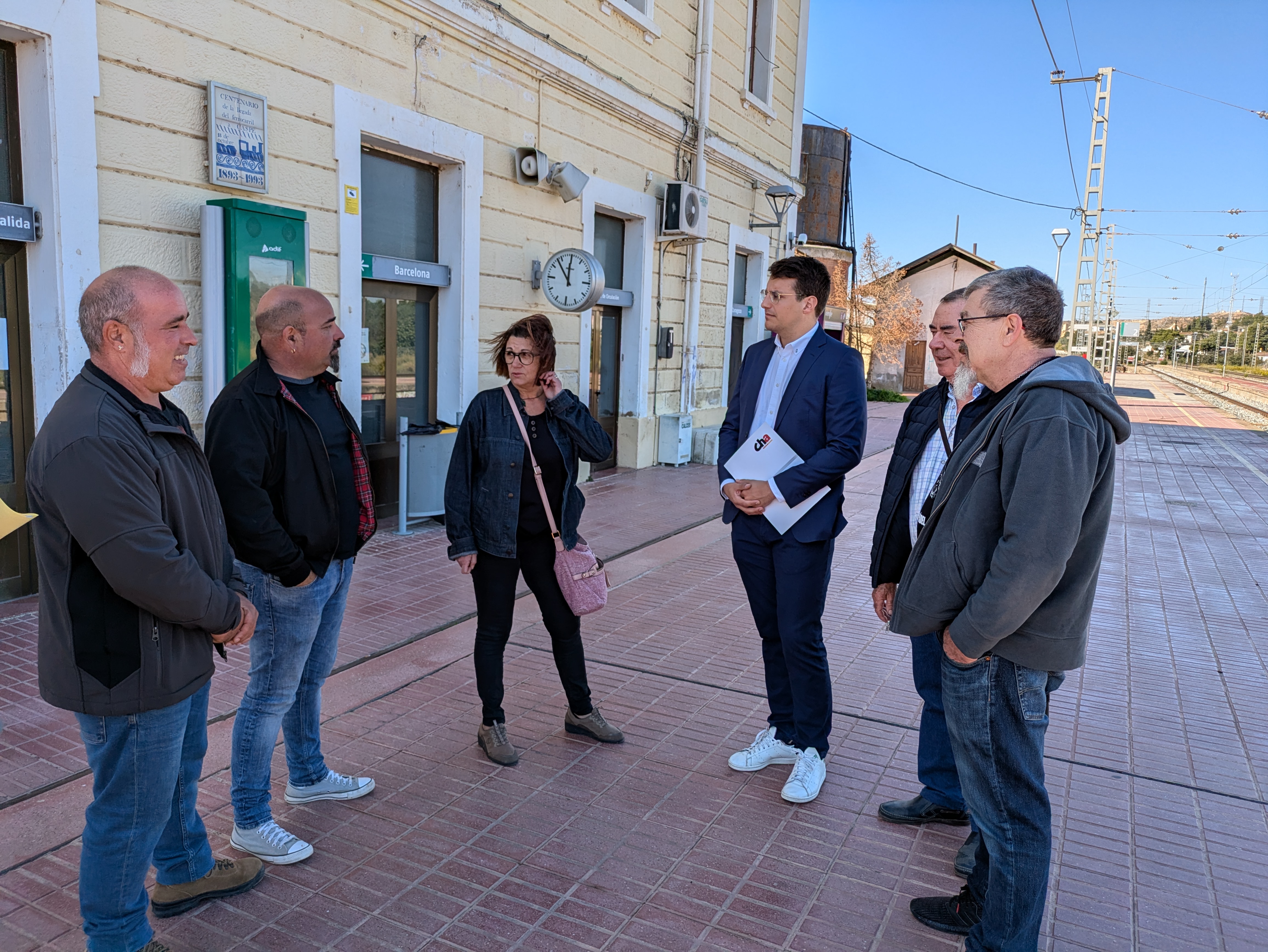 Jorge estación de Caspe